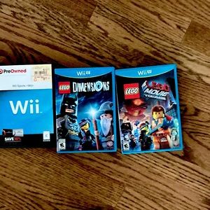 Old Wii and Wii U Games